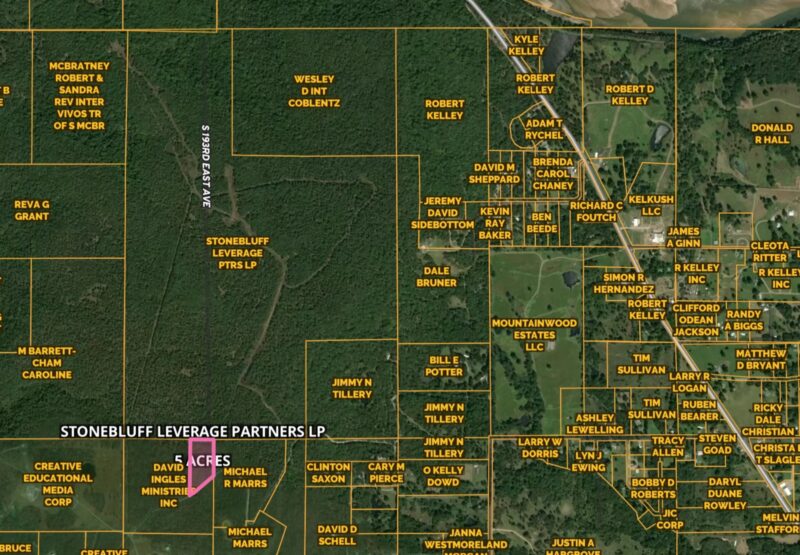 425 Acres Land in Stonebluff, OK